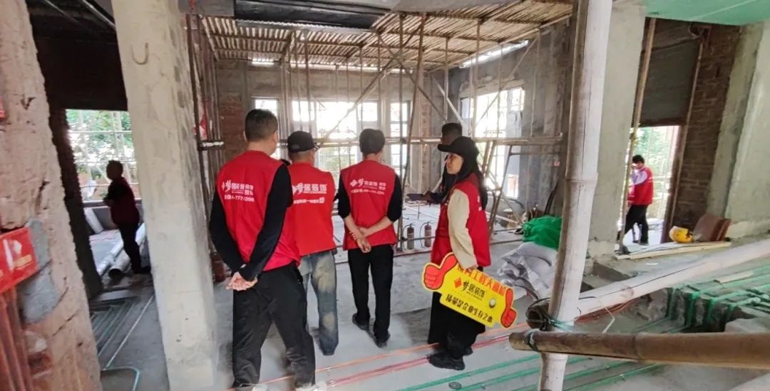 夢居每月工地大巡檢——確保每一環節的質量與安全！