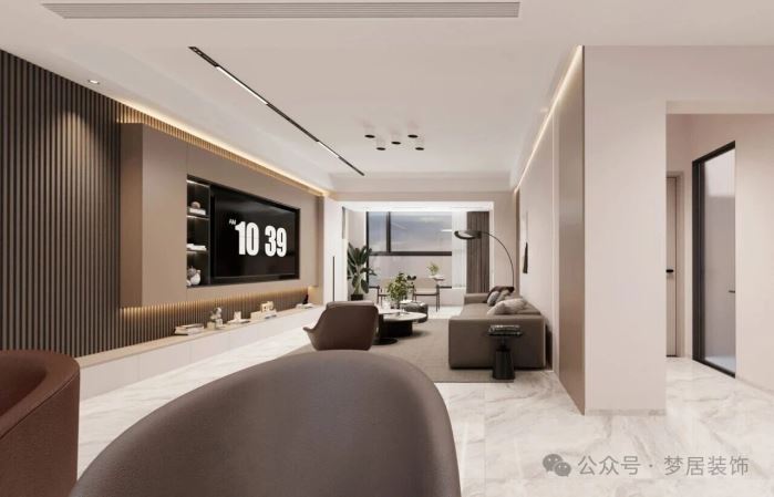 夢居&裝修設計 | 190㎡現代簡約住宅，優雅的簡奢之美。